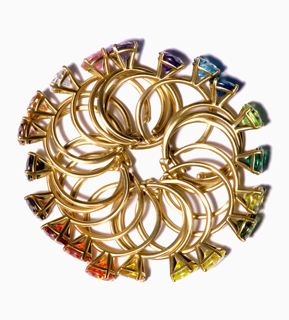 An Iconic Ring Collection by Sirconitta Paris